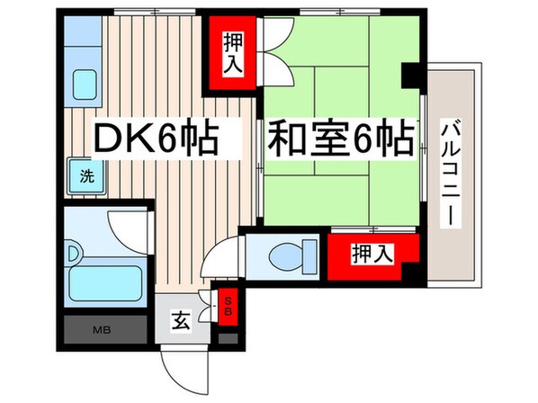 コ－ポホトダの物件間取画像